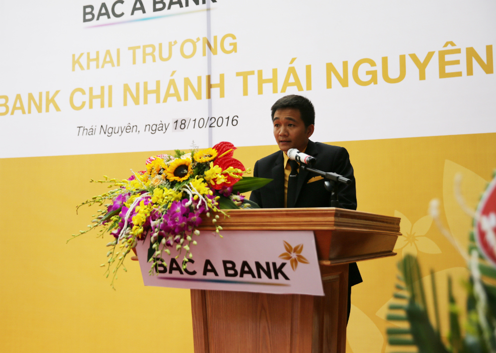 Ông Phan Lê Cường - GĐ BAC A BANK Chi nhánh Thái Nguyên